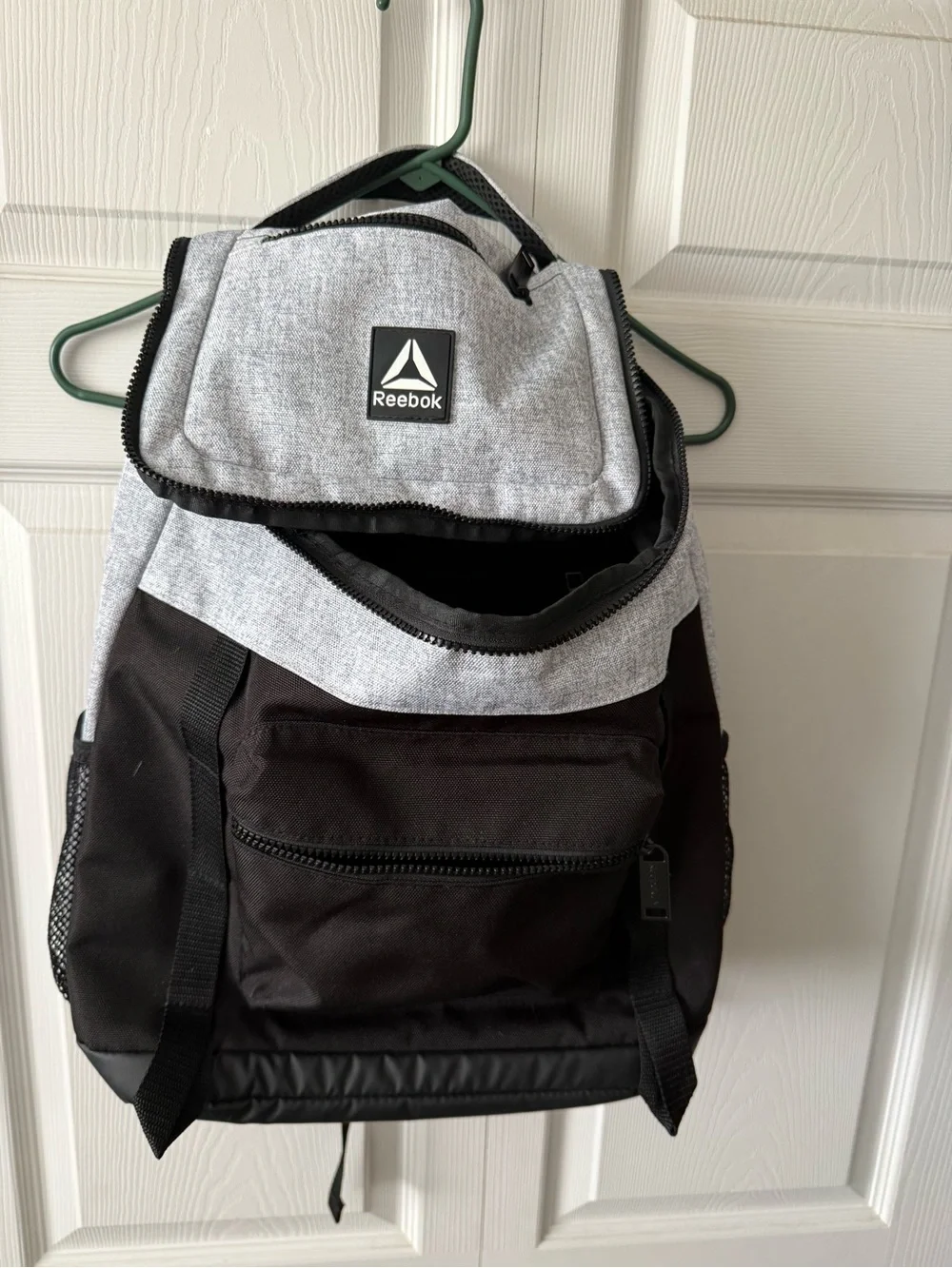Reebok Two-Tone Gray and Black Men's Backpack